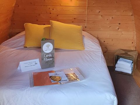 UNUSUAL ACCOMMODATION 2 people - Le POD: the 100% nature hut / with breakfast / 2 people included / private spa optional