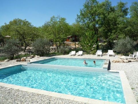 LODGE 5 personnes - Roulotte (Séjour Famille) climatisée / sans petit déjeuner / 5 pers inclus / Spa privatif en option