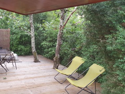 CHALET 6 people - Cabane de Sam air-conditioned (small family house, private spa on the terrace) / 5 pers included