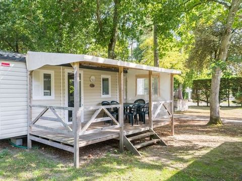 MOBILE HOME 6 people -  Comfort | 3 Bedrooms | 6 Pers | Raised terrace | TV