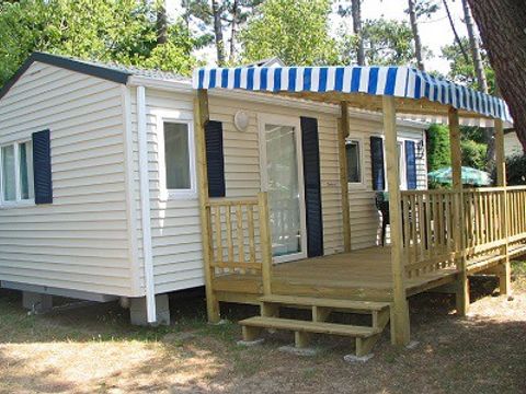 MOBILE HOME 4 people - Classic XL | 2 Bedrooms | 4 Pers. | Raised terrace