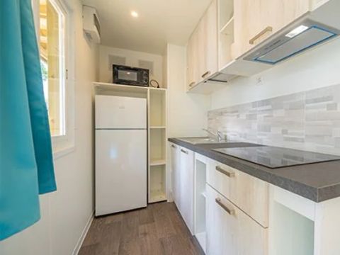 MOBILE HOME 4 people - Premium | 2 Bedrooms | 4 Pers | Raised terrace | Air conditioning | TV