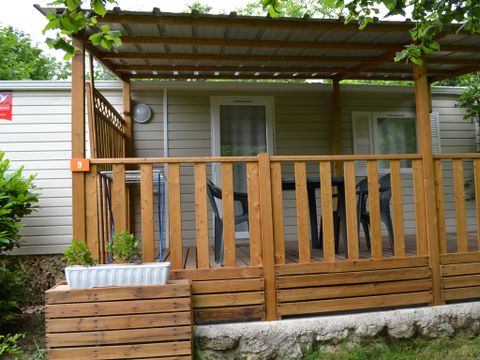 MOBILE HOME 4 people - Mobile home Samedi 2 bedrooms + covered terrace - without sanitary facilities