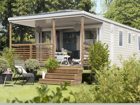 MOBILHOME 4 personnes - Mobil-home PREMIUM 26m² 2 chambres - terrasse intégrée de 8m²+ lave-vaisselle