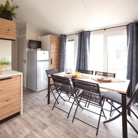 Stacaravan 8 personen - Tribu CONFORT met airconditioning - 8p