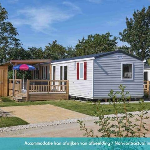 MOBILHOME 6 personnes - Mobil home Excellence 3 chambres (6 pers) terrasse