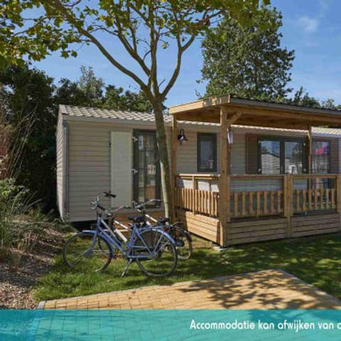 MOBILHOME 6 personnes - Mobil home Excellence 3 chambres (6 pers) terrasse