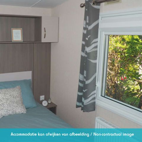 MOBILHOME 6 personnes - Chalet Large 3 chambres avec terrasse (6 pers)