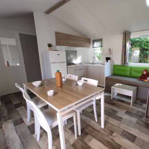 CHALET 6 Personen - Mobiles Chalet Grand Confort 3 Zimmer ca. 33m²