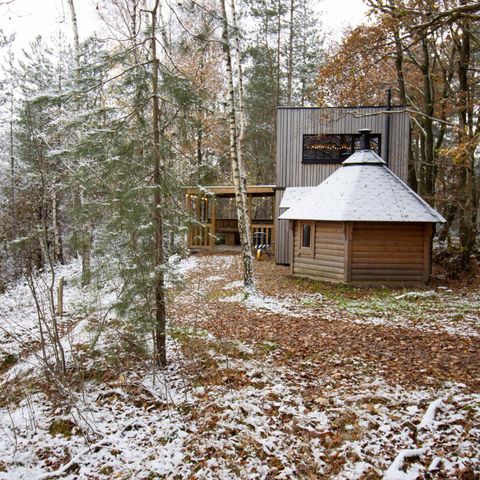 UNUSUAL ACCOMMODATION 4 people - Tiny house Comfort classic with sauna