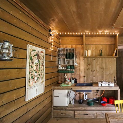 UNUSUAL ACCOMMODATION 4 people - Tiny house Comfort classic with sauna