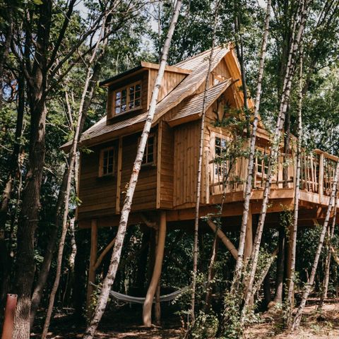 UNUSUAL ACCOMMODATION 4 people - Treehouse with hot tub