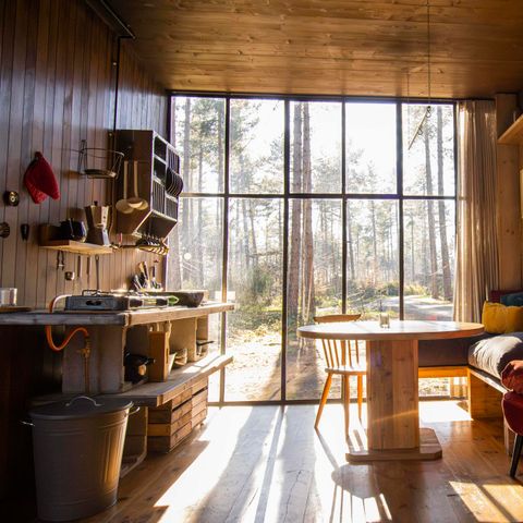 UNUSUAL ACCOMMODATION 5 people - Tiny house Classic with hot tub