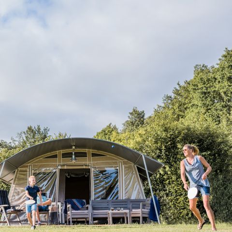 CANVAS AND WOOD TENT 5 people - Safari tent