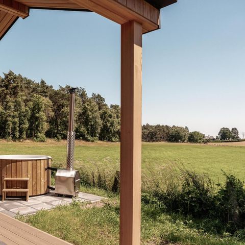 Lodge 4 personen - Lodge Nature + Hottub