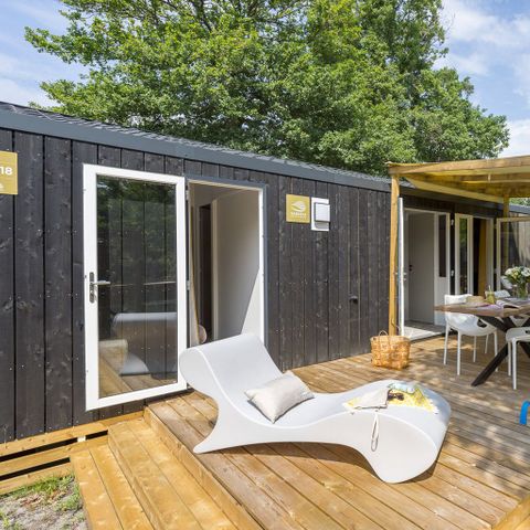 Mobilheim 4 Personen - COTTAGE Cocoon 4p 2ch 2SdB Klimaanlage PREMIUM