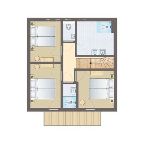 BUNGALOW 6 personnes - Maison de vacances pour 6 personnes