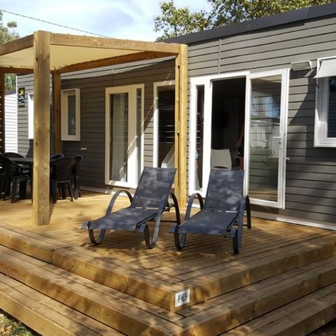 MOBILHOME 8 personnes - COTTAGE PREMIUM avec 2 salles de bain