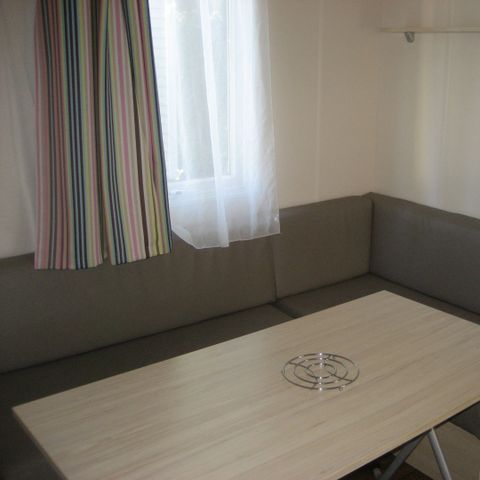 Stacaravan 7 personen - TRIO - 3 slaapkamers - airconditioning