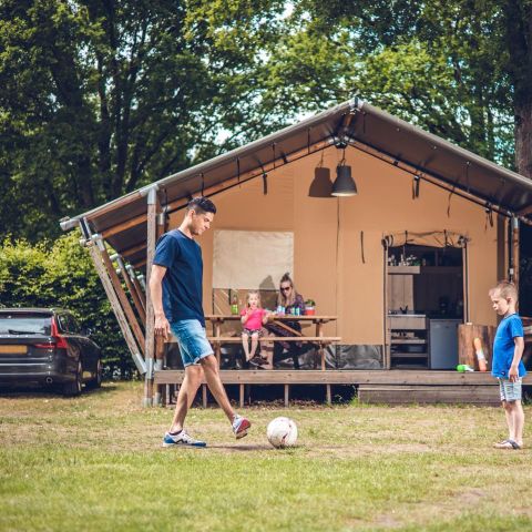 CANVAS AND WOOD TENT 6 people