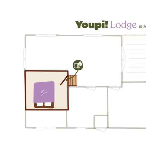 Lodge 6 personen - Youpi!