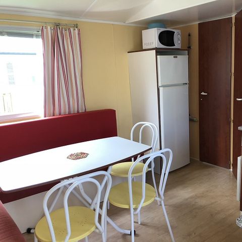 Stacaravan 5 personen - EVASIE 2 slaapkamers 4/5 personen