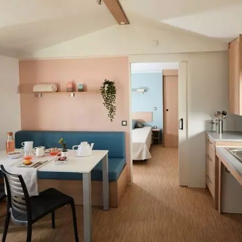 Mobilheim 4 Personen - Premium 3 Zimmer 4 Personen Zugang für Behinderte