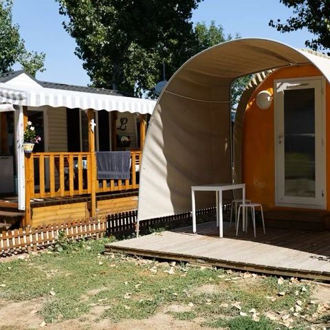 TENDA IN TELA E LEGNO 2 persone - Coco Sweet 2 persone senza bagno