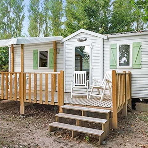 MOBILHOME 6 personnes - Mobil-home | Classic | 2 Ch. | 4/6 Pers. | Terrasse surélevée