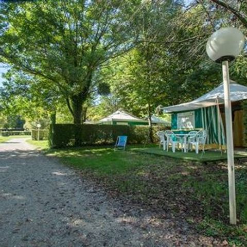 BUNGALOW TOILÉ 4 personnes - Lodge Eco 2 chambres 4 (sans sanitaire)