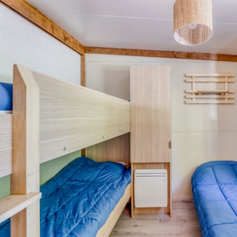 Stacaravan 5 personen - Cottage Premium 2 slaapkamers zaterdag