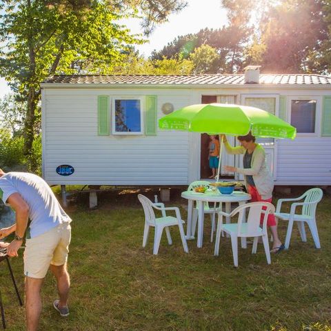 STACARAVAN 6 personen - 6 personen 3 slaapkamers