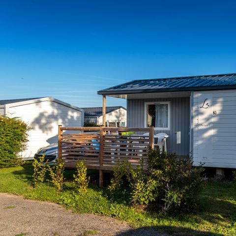 MOBILE HOME 5 people - Comfort 2 bedrooms - Semi-covered terrace