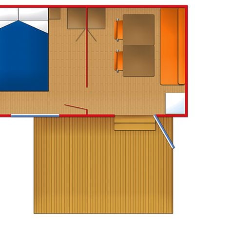 MOBILHOME 2 personnes - DOMINÓ