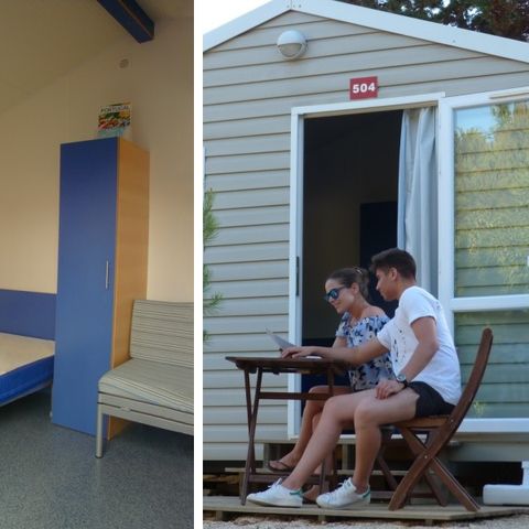 BUNGALOW 2 personen - BOOGIE - zonder sanitair