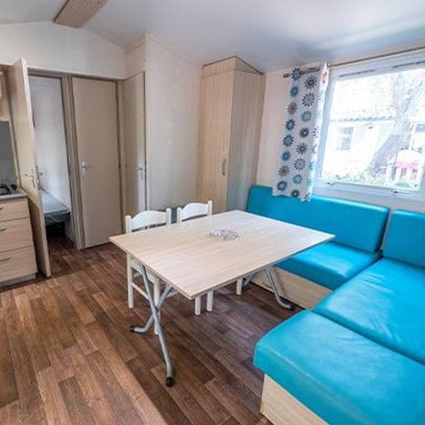 MOBILHOME 6 personnes - Comfort XL | 3 Ch. | 6 Pers. | Terrasse surélevée | Clim.