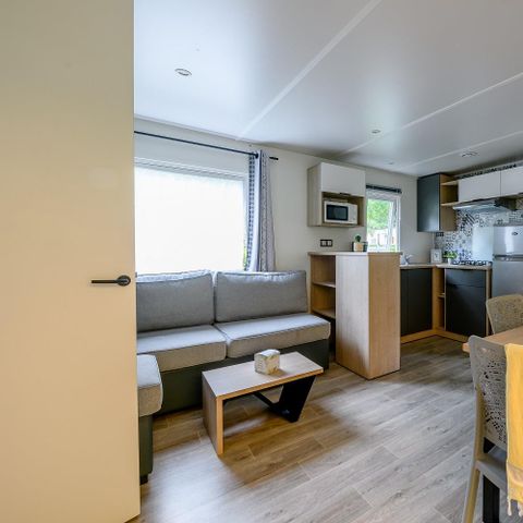 Stacaravan 6 personen - 2 kamers Grand Confort - 34m² - Frankrijk