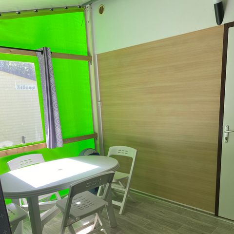 BUNGALOW DE LONA 5 personas - 2 dormitorios - 21m² sin cuarto de baño