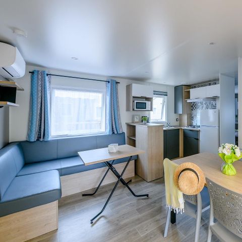 MOBILHOME 10 personas - 4 habitaciones confort - 40m².