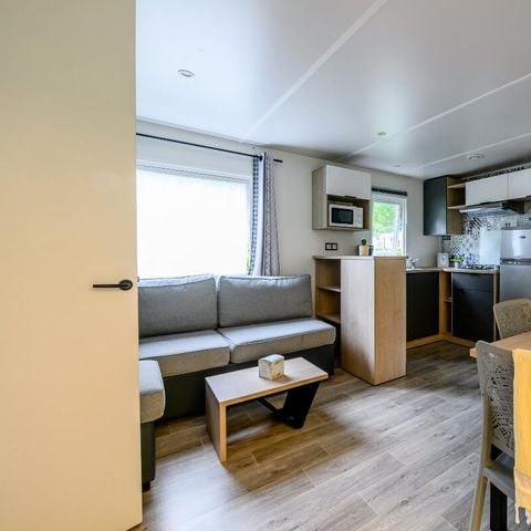 Stacaravan 6 personen - Grand Confort 3 kamers 4/6 personen Airconditioning + TV