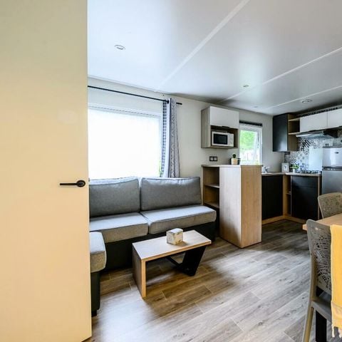 Stacaravan 6 personen - Grand Confort 3 kamers 4/6 personen Airconditioning + TV