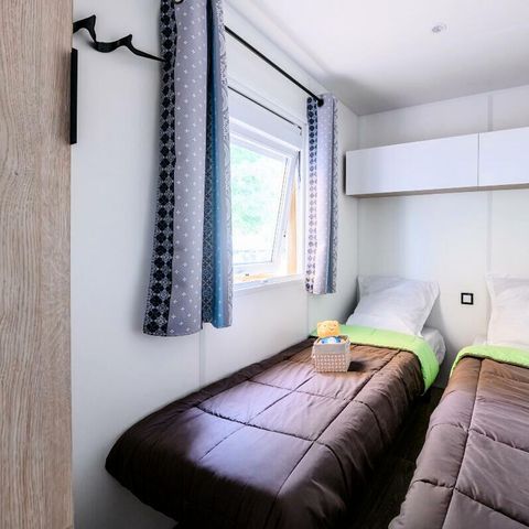 Stacaravan 6 personen - 3 Kamers 4/6 Personen Airconditioning + TV