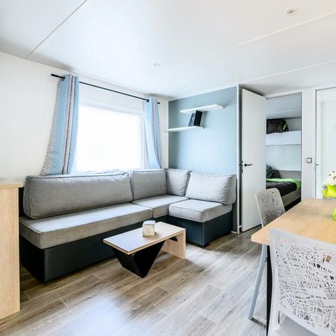 Stacaravan 6 personen - 3 Kamers 4/6 Personen Airconditioning + TV