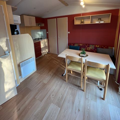 Stacaravan 4 personen - Familie Comfort (2 slaapkamers)