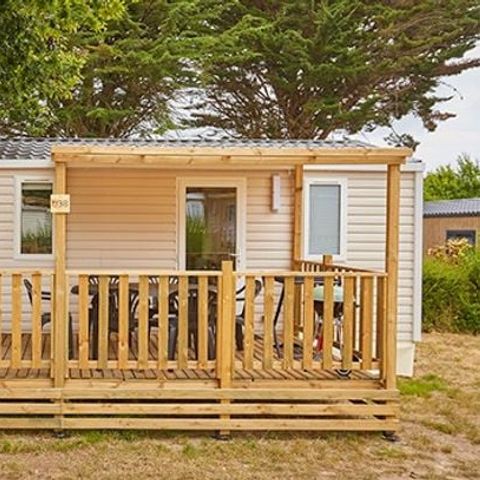 MOBILHOME 6 personnes - Mobil-home | Comfort XL | 3 Ch. | 6 Pers. | Terrasse Surélevée | TV