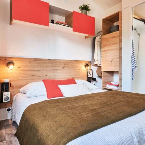 Stacaravan 4 personen - Cottage Luxe Dinos 3 Kamers 4 Personen Airconditioning + TV