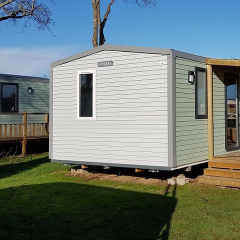 Stacaravan 4 personen - OCEAN Confort 27m² - 2 kamers / Overdekt terras