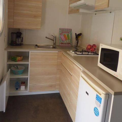 MOBILE HOME 2 people - Mobilhome OUESSANT Confort 18m² - 1 bedroom / Covered terrace