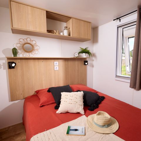 MOBILHOME 6 personnes - CORNOUAILLE Confort 35m² - 3 chambres / Terrasse couverte + TV