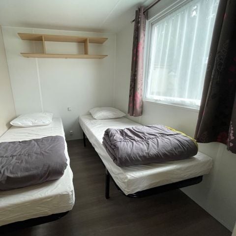 Stacaravan 4 personen - Familiesuite - 30m² - 2 kamers + 2 badkamers